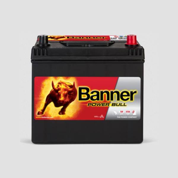 Banner P6068 Asia Power Bull 12V 60Ah 510A Autobatterie