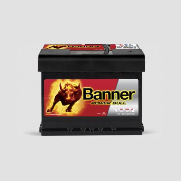 Banner P6009 Power Bull 12V 60Ah 540A Autobatterie