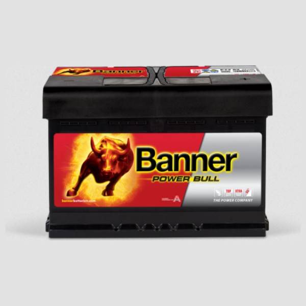 Banner P7209 Power Bull 12V 72Ah 660A Autobatterie-0