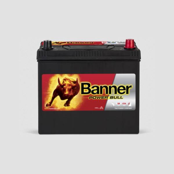 Banner P4523 Power Bull 12V 45Ah 390A Autobatterie