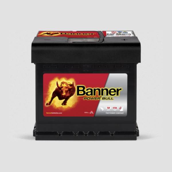 Banner P5003 Power Bull 12V 50Ah 450A Autobatterie-0