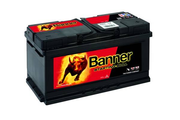 Banner 58014 Starting Bull 12V 80Ah 660A Autobatterie