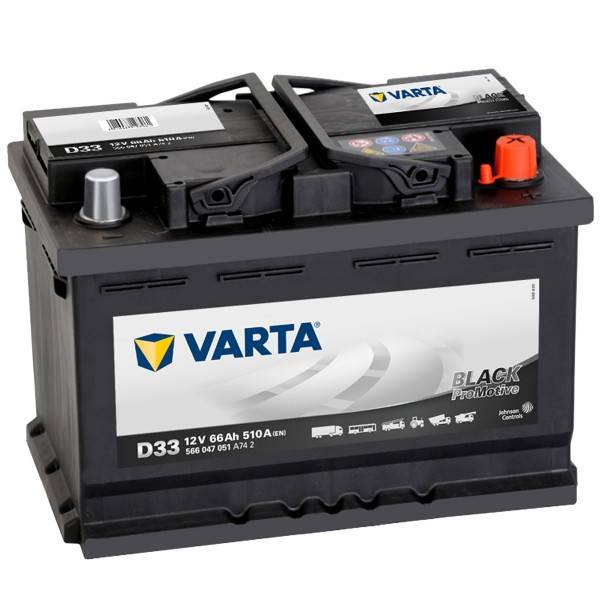 VARTA D33 ProMotive Heavy Duty 12V 66Ah 510A LKW Batterie 566 047 051