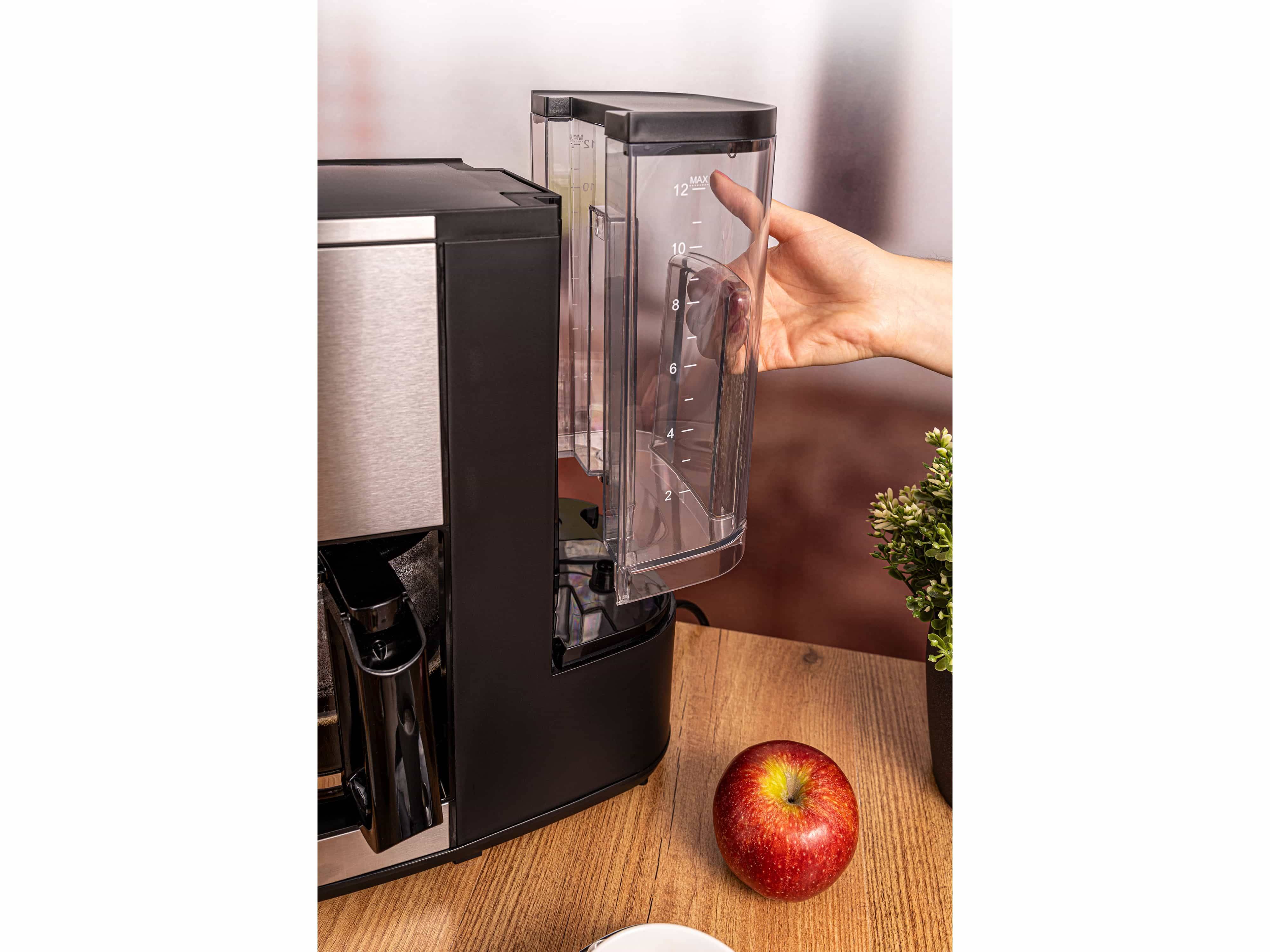 Symbolbild für Rommelsbacher FKM 1000, Filterkaffeemaschine, 1,5 l, Gemahlener Kaffee, 1000 W, Schwarz, Edelstahl