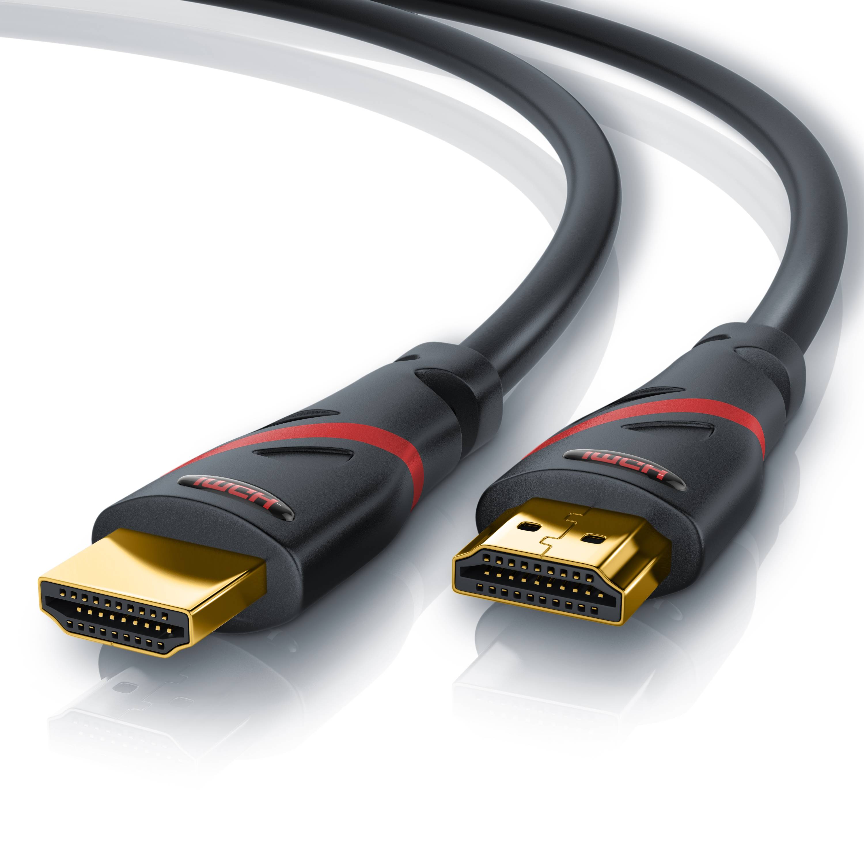 CSL 8k HDMI Kabel 2.1, 4K Ultra HD, UHD, Full HD, 3D, ARC, High Speed mit Ethernet, HDMI Typ A - 3m-0