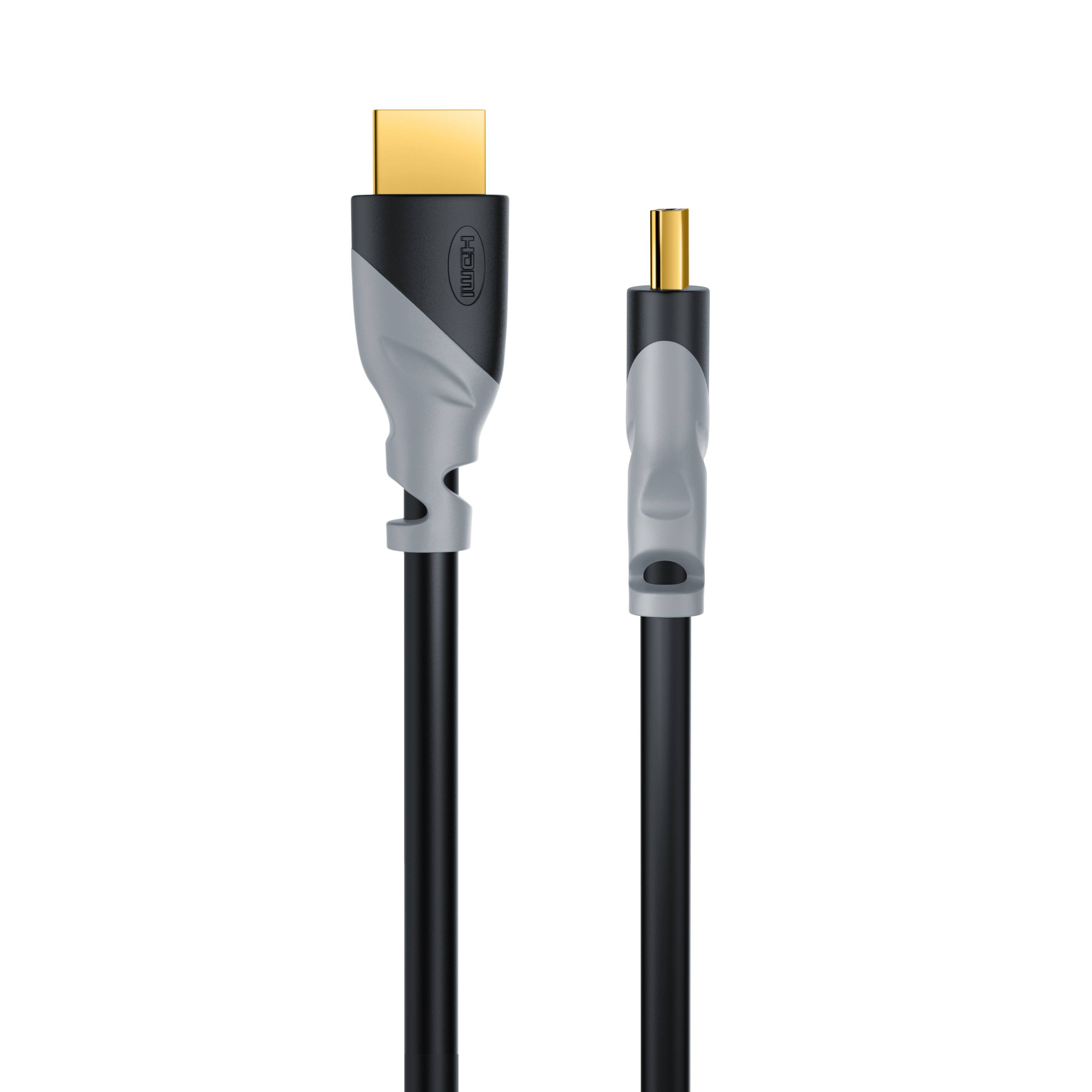 CSL 8k HDMI Kabel 2.1, 3fach geschirmt, Ultra HD, Full HD, 3D, High Speed mit Ethernet, HDMI Typ A - 10m-2