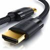 Primewire - 2m High Speed 8K HDMI Kabel 2.1, Ethernet ARC 3D 4K Ultra HD 7680x4320 @ 120 Hz HDTV Full HD, Schwarz
