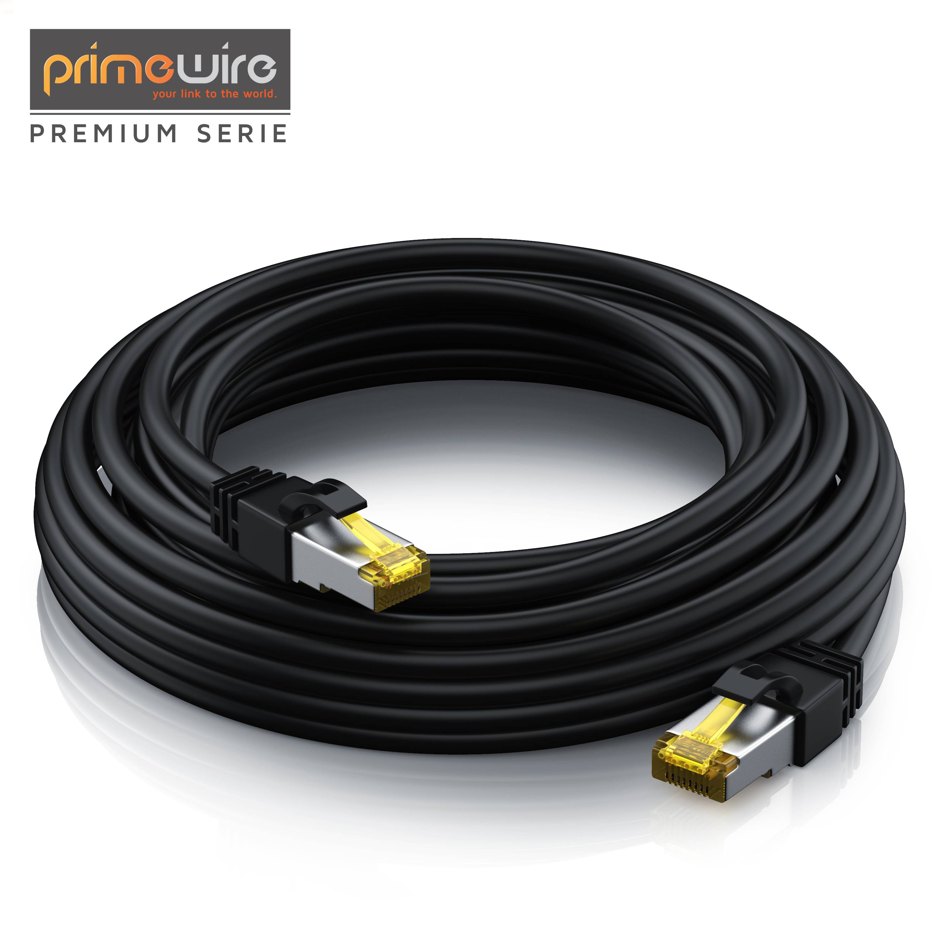 Primewire LAN-Kabel CAT.7, RJ-45 (Ethernet), Gigabit Ethernet S/FTP Netzwerkkabel, 10000 Mbit/s, Patchkabel - 20m-3