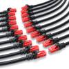 CSL 20x Cat 6 Gigabit Ethernet LAN Kabel, mehrfach Geschirmt, UTP Gigabit 1000 Mbit/s Patchkabel, Netzwerkkabel - 0,25m