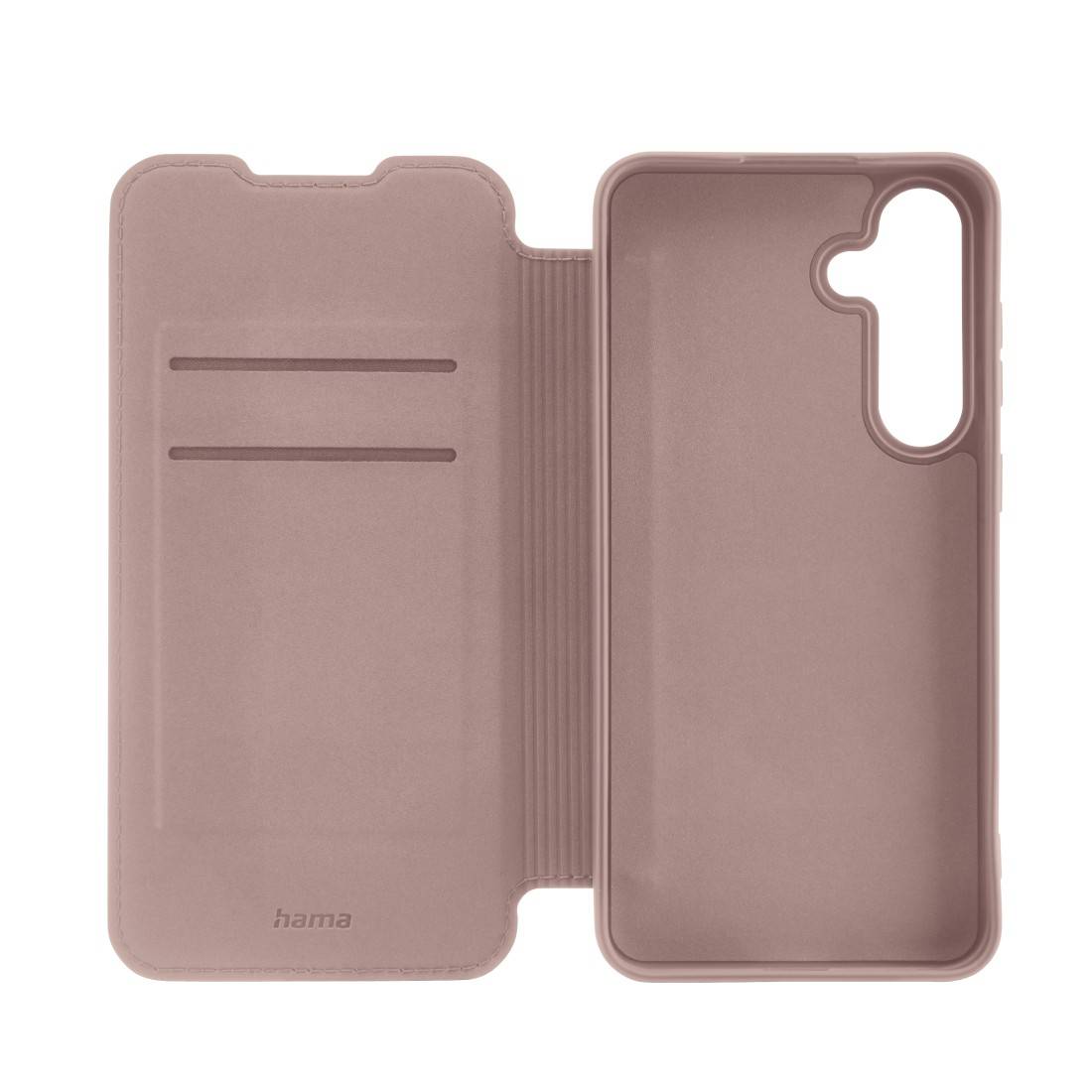 hama 00137040 Handytasche "Fantastic Feel" für Samsung Galaxy A55 5G, Nude-3