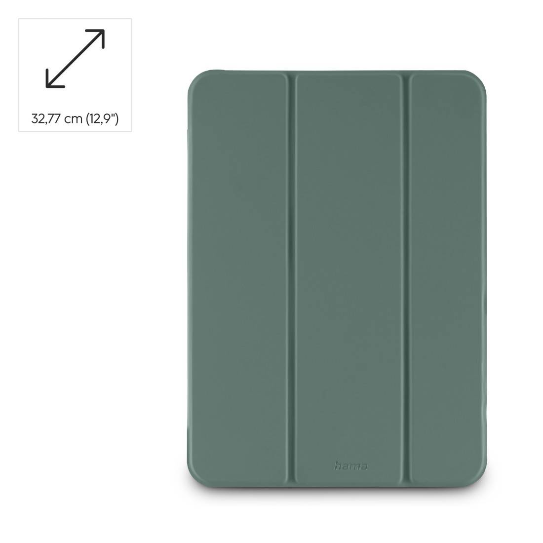 hama 00227045 Tablet-Hülle "Fold Clear" für Apple iPad Pro 13" (2024), Grün-2