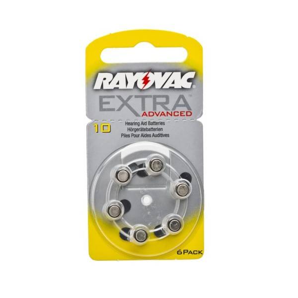 Rayovac Extra Advanced 10 PR70 Hörgeräte Batterie (6er Blister)-0