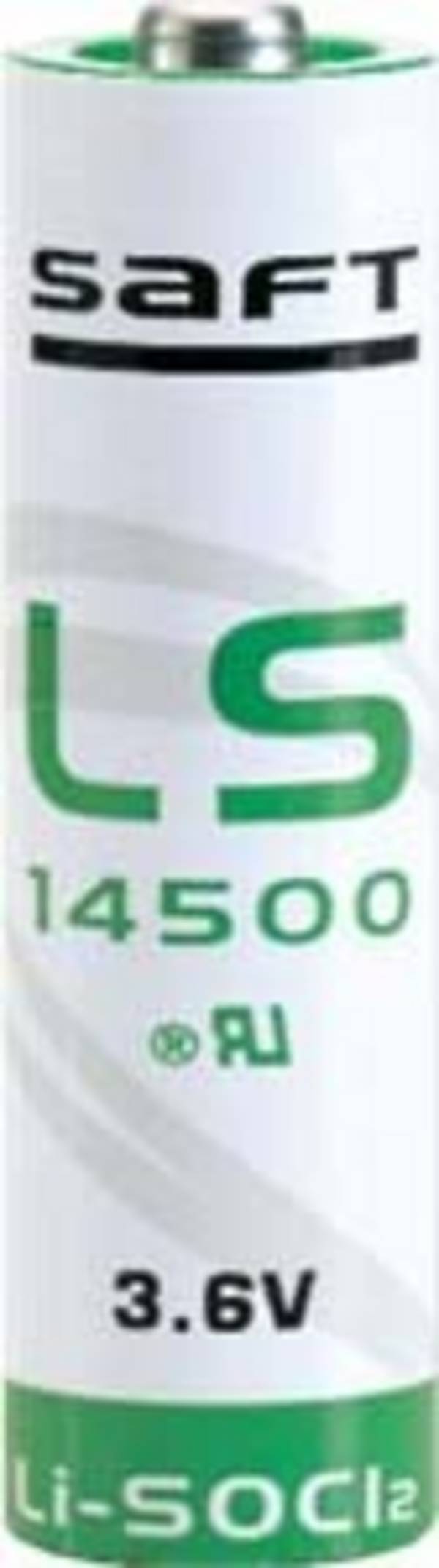 Saft LS 14500 AA Lithium-Batterie 3,6V 2600mAh