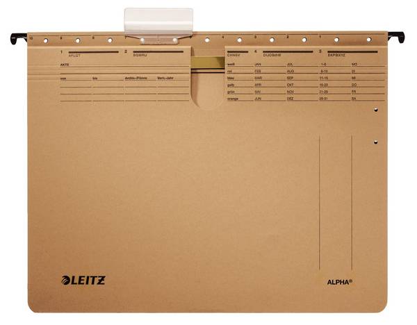 Leitz Hängehefter ALPHA 19140000 A4 kfm. Heftung br 25 St./Pack.