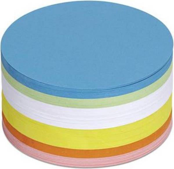 Jakob Maul GmbH MAUL 6394499, Rund, Mehrfarbig, Papier, 150 g/m², 95 mm, 95 mm