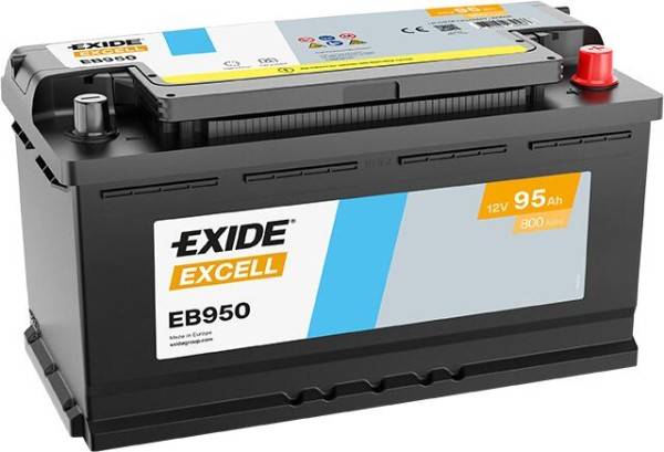 Exide EB950 Excell 12V 95Ah 800A Autobatterie-0