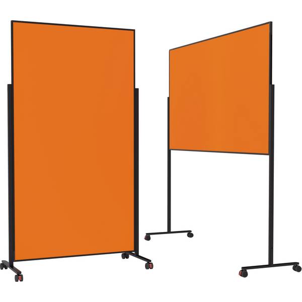 Moderationstafel VarioPin Filz sw/orange