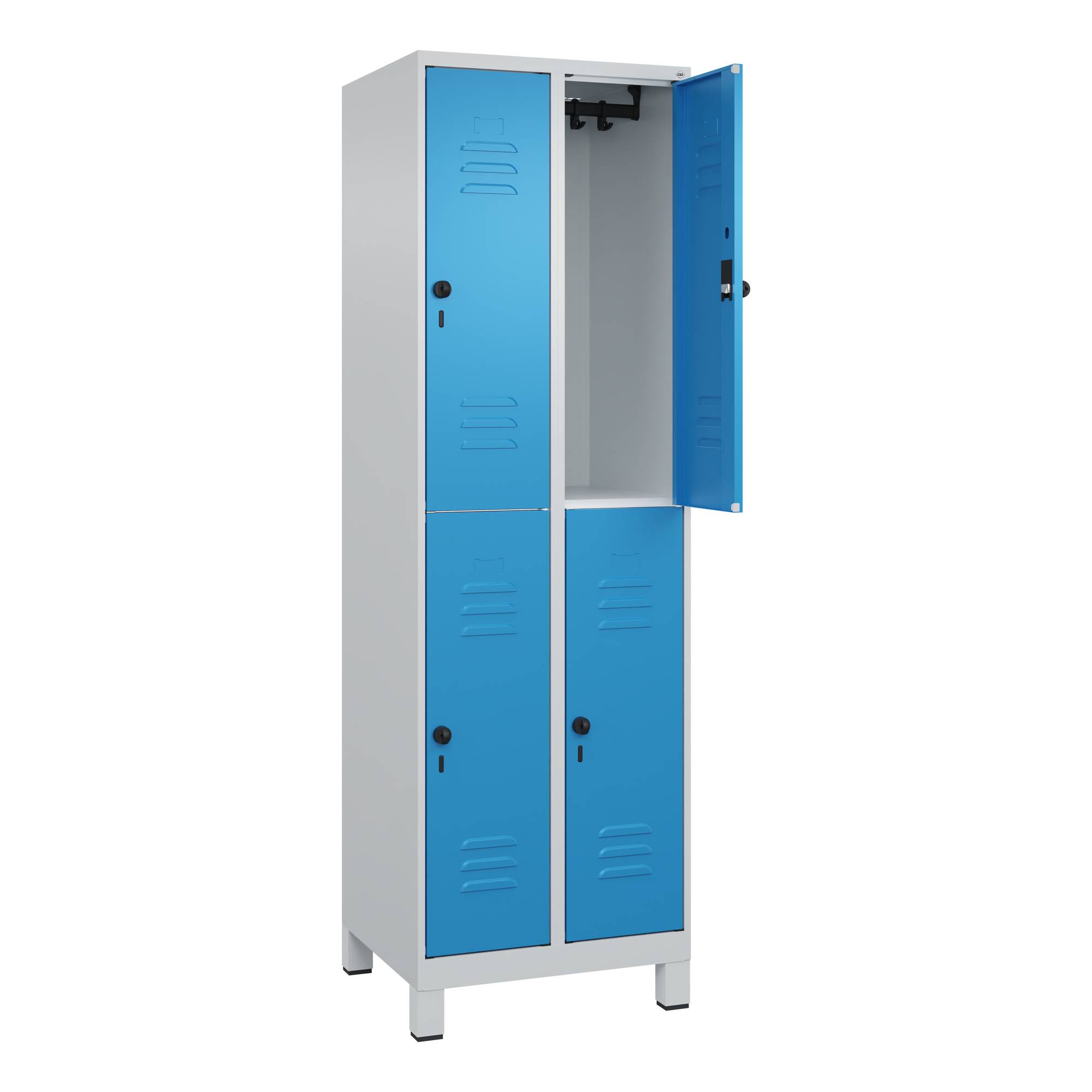Spind Classic PLUS doppelt 2Abt 1950x600x500 lgr/lbl-0