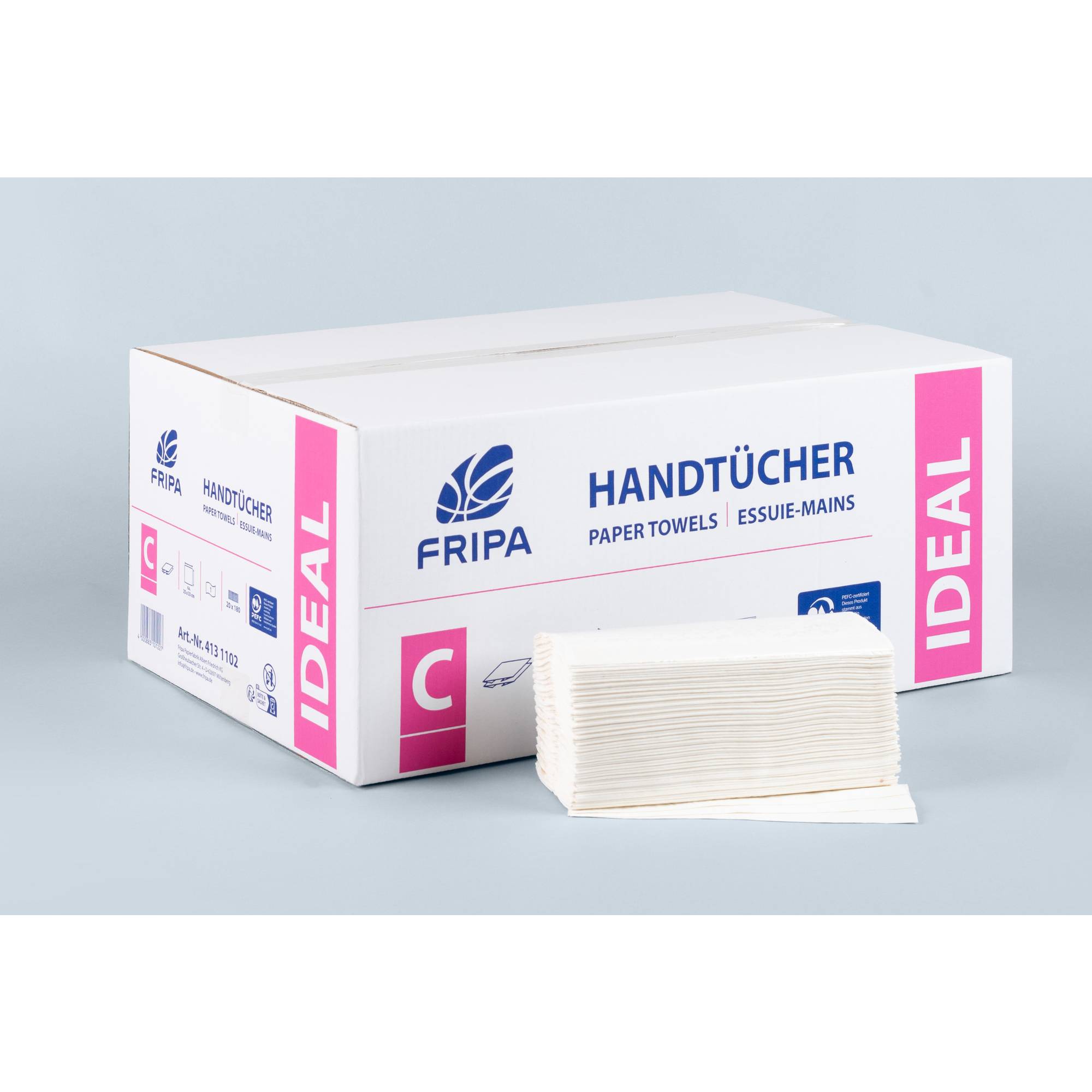 Papierhandtuch IDEAL 25x33cm 20x180Bl.-0