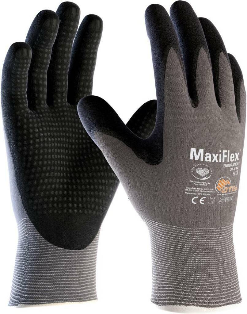 Handschuhe MaxiFlex® Endurance™ 34-844 Gr.11 grau/schwarz Nyl.m.Nitrilschaum