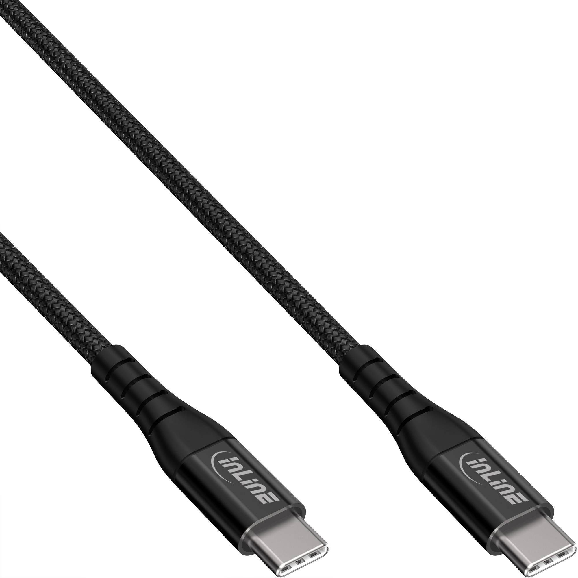 InLine® USB 2.0 Kabel, USB-C Stecker/Stecker Schnellladekabel 100W, 1m-0