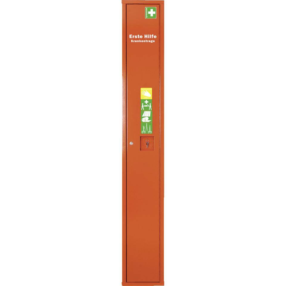 SÖHNGEN® Sanitätsschrank Lean, leer, orange, Feinblech, 300x2000x200mm-0
