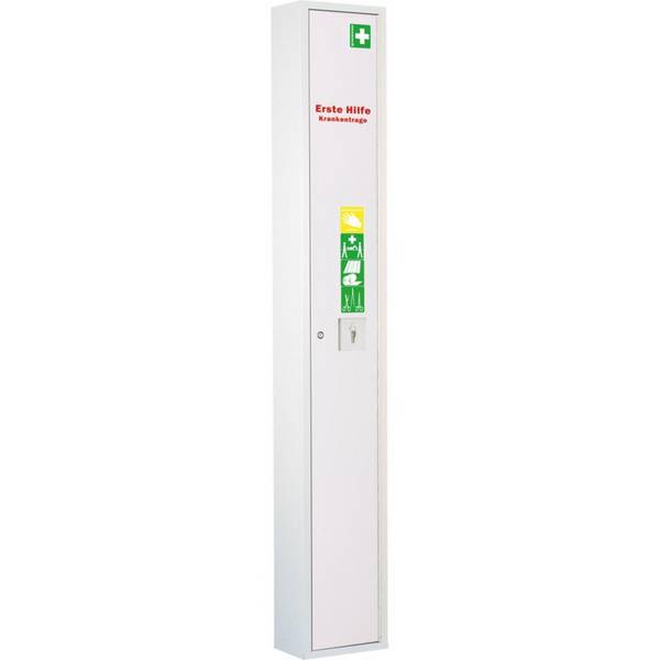 SÖHNGEN® Sanitätsschrank Lean, leer, weiß, Feinblech, 300x2000x200mm