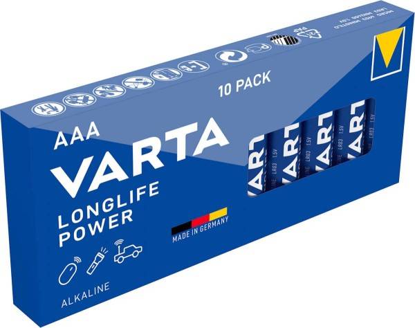Varta Longlife Power Micro AAA Batterie 4903 LR03 (10er Karton)