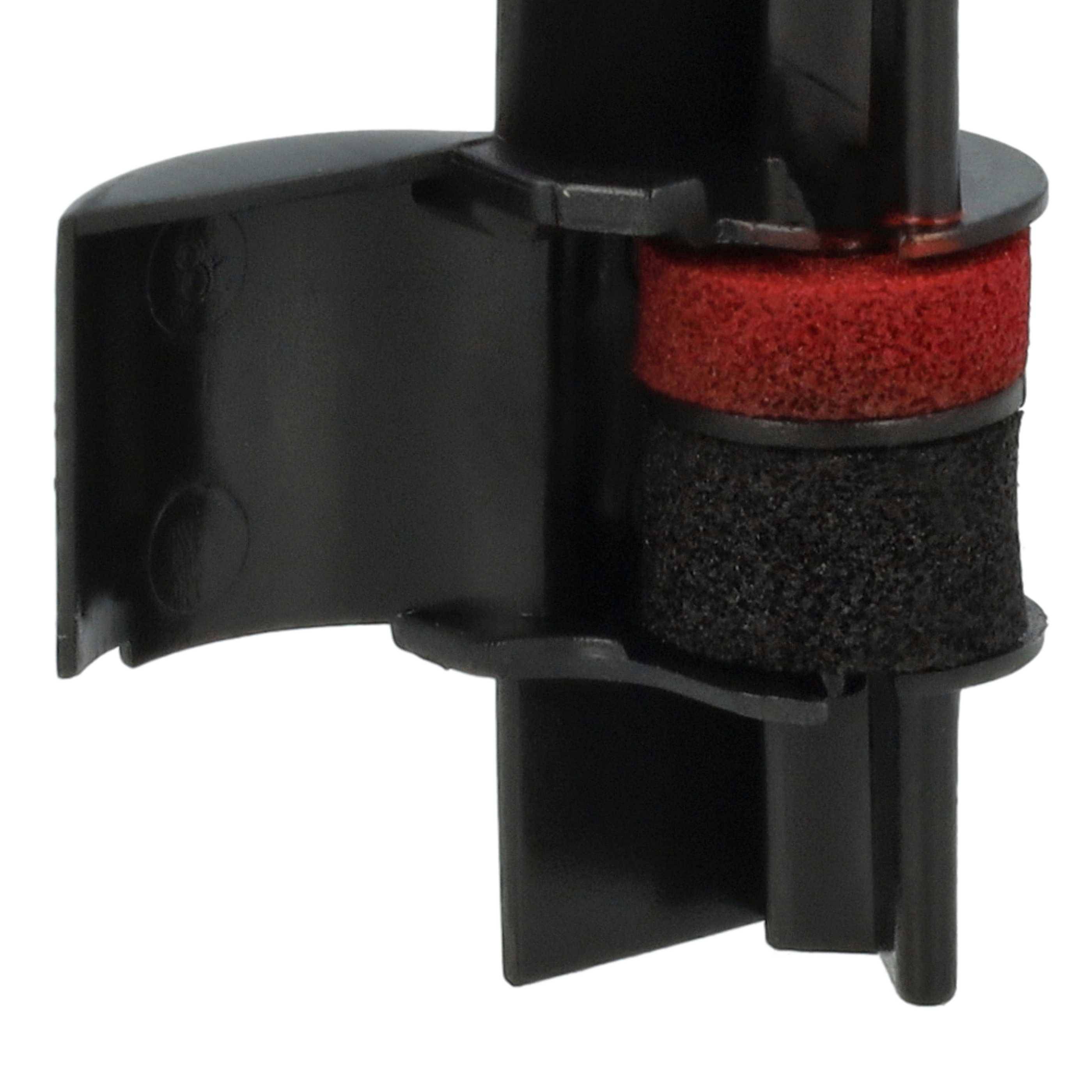 vhbw 10x Farbrolle Farbwalze Schwarz kompatibel mit Adler Royal Ezvue 7800 HD | 228 PD, 226 PD Taschenrechner-4