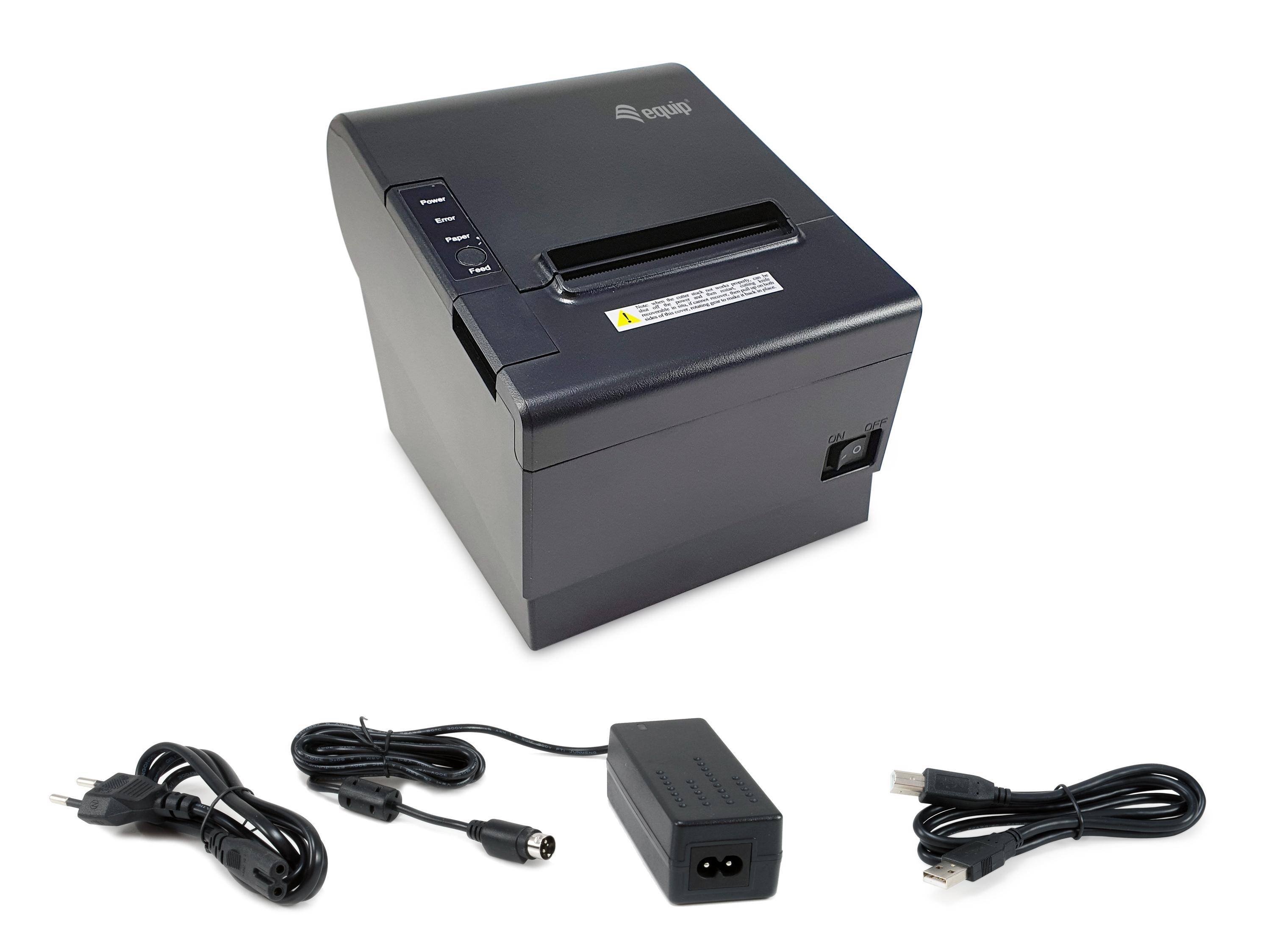 Equip 80mm Thermobondrucker für den POS mit automatischer Schneidefunktion - USB-1