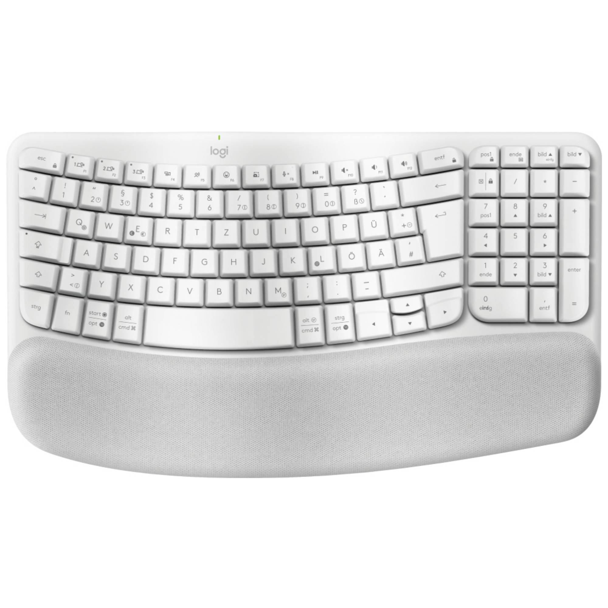 Logitech Ergo Series - Tastatur - mit gepolstertem-3
