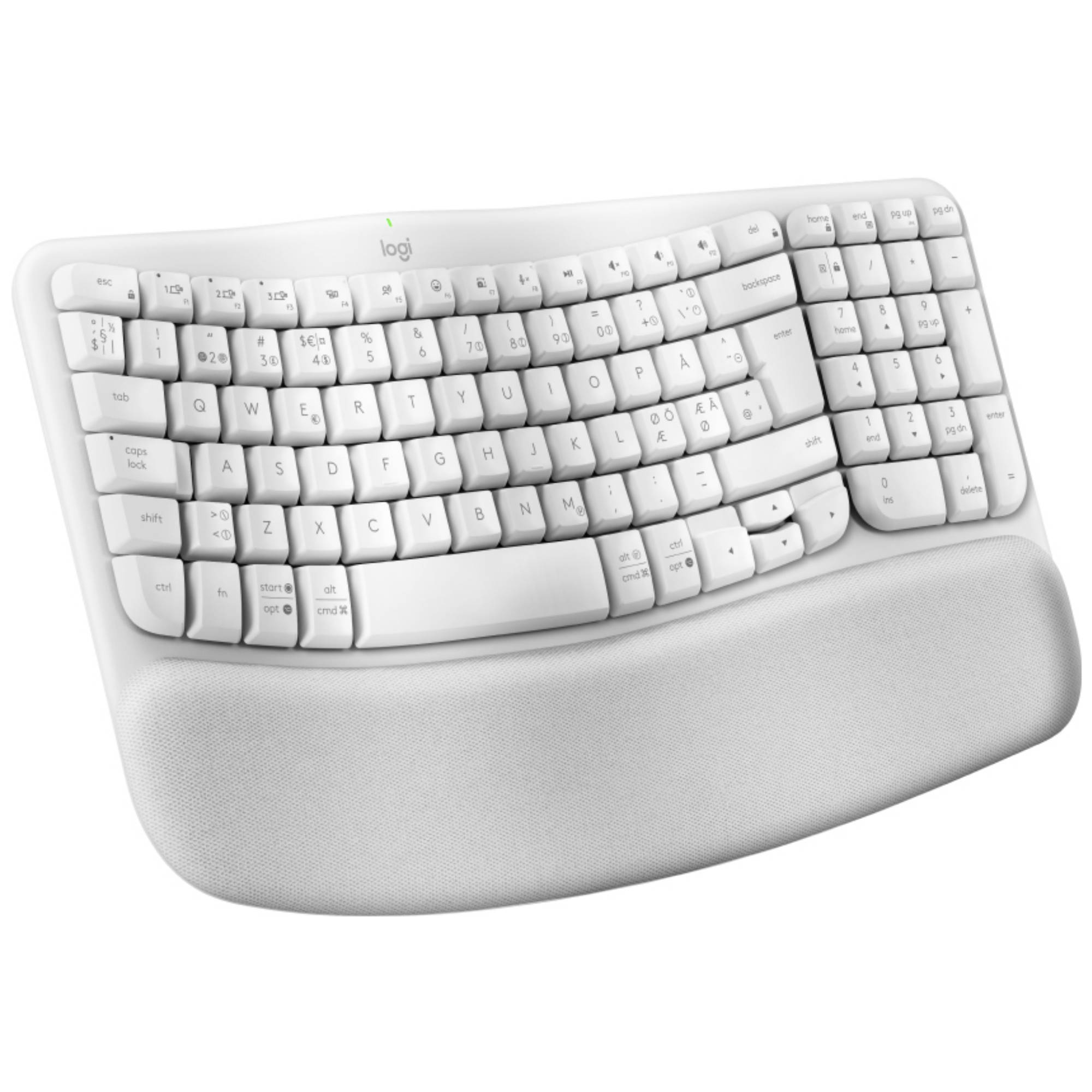 Logitech Ergo Series - Tastatur - mit gepolstertem-4