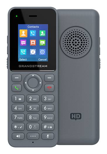 Grandstream Schnurloses DECT-HD-Mobilteil Unterstützt eine Reichweite von bis zu 400 Metern im Freien mit DP755 und 50-1