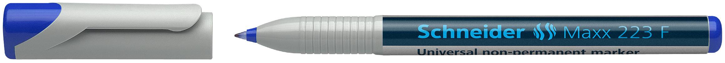 Universalmarker Maxx 223 F blau, non-permanent, Stärke 0,7mm-3