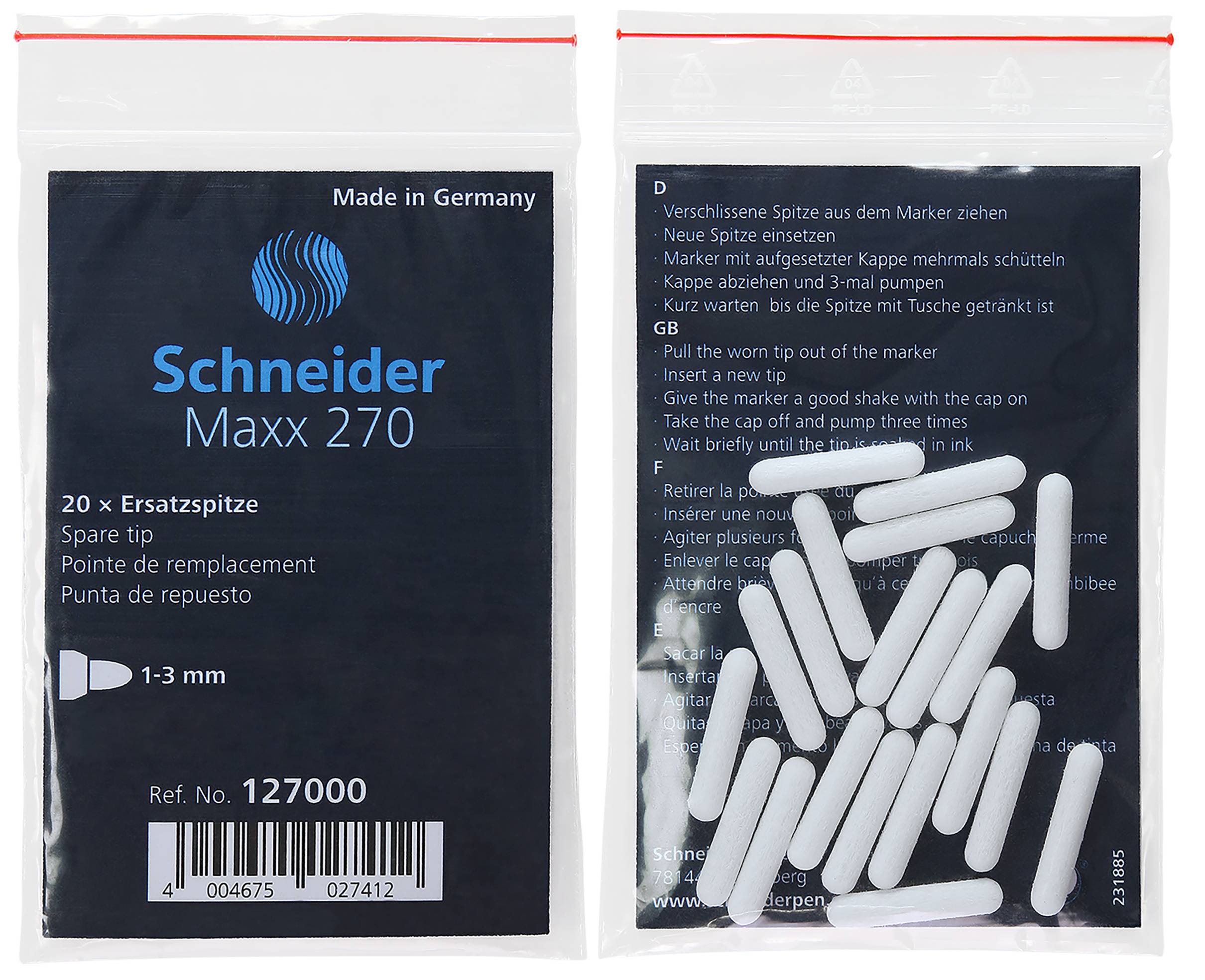 Schreibspitze für Marker Maxx 270-4