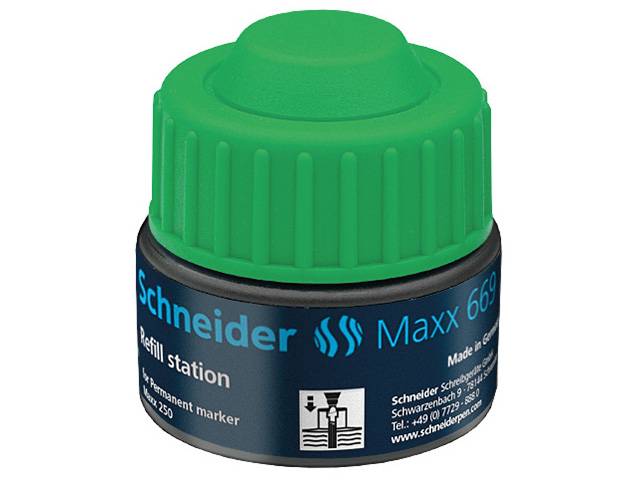 Refill Station Maxx 669, 30ml grün, für Permanent-Marker Maxx 250-0