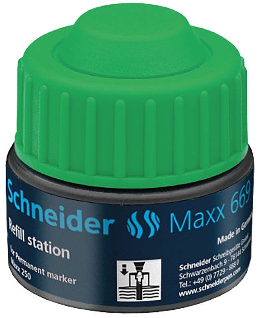 Refill Station Maxx 669, 30ml grün, für Permanent-Marker Maxx 250-2
