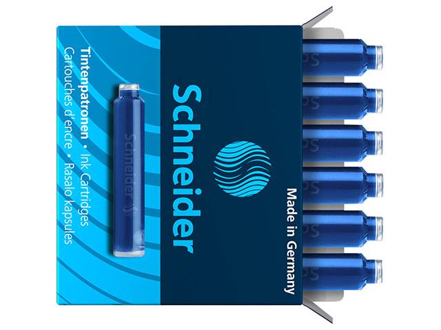 Standard-Tintenpatronen blau, Packung mit 6 Stück-0