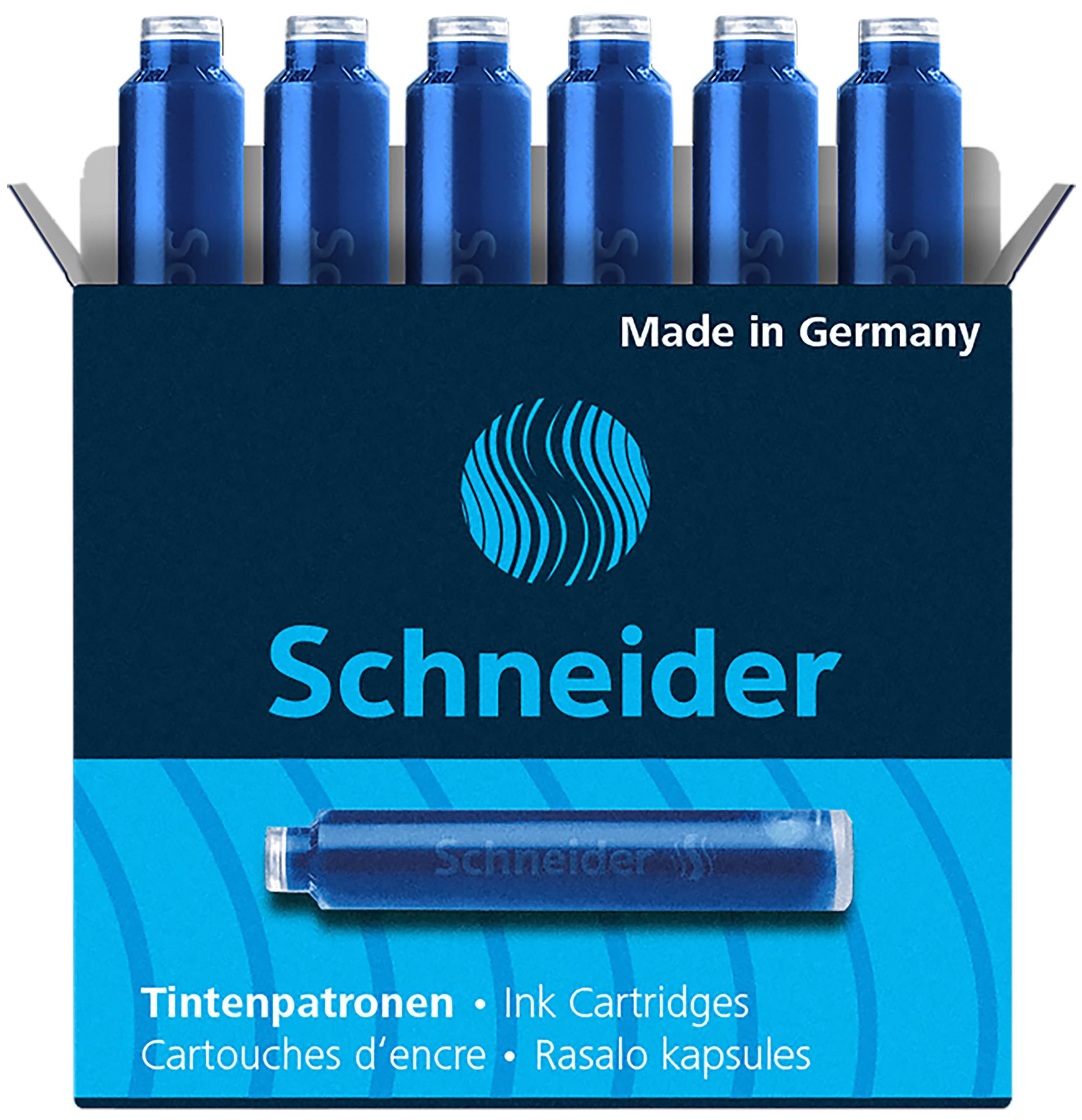 Standard-Tintenpatronen blau, Packung mit 6 Stück-3