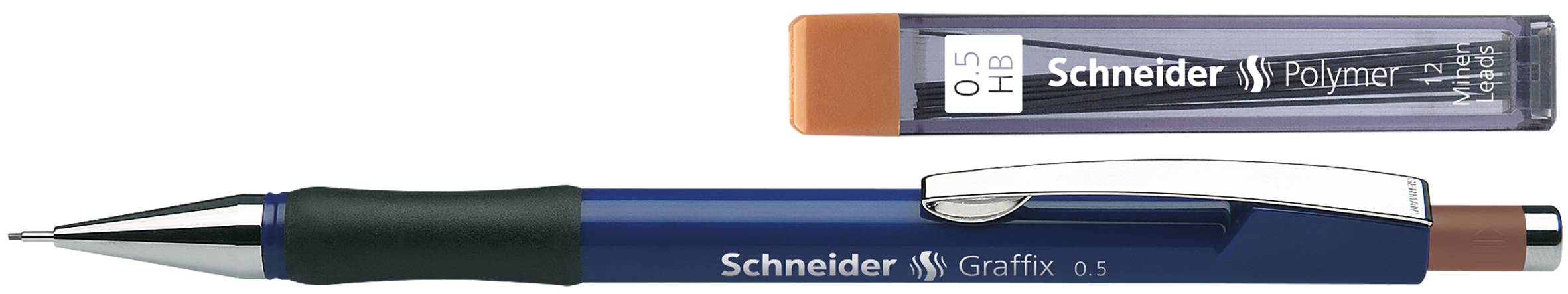 Druckbleistift Graffix +Ersatzminen Blisterkarte mit 1 Stück-2
