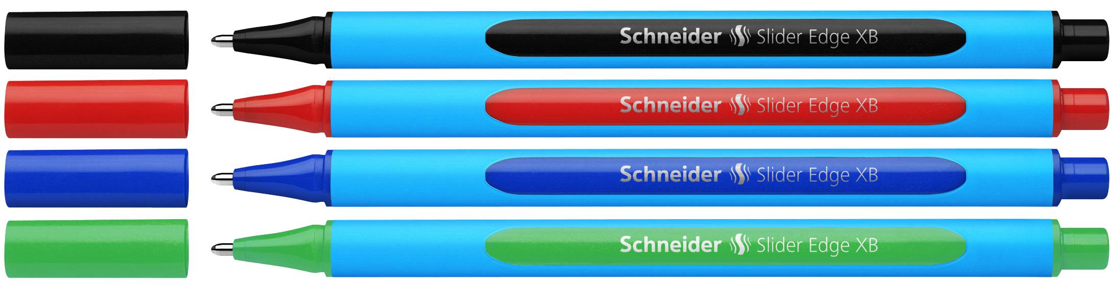 Kugelschreiber Slider Edge Kappenmodell XB sortiert VE=4 Stück-2