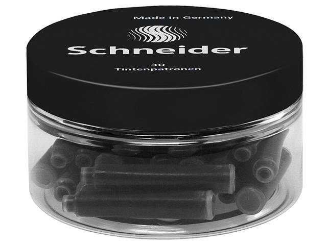Standard-Tintenpatronen schwarz, Runddose mit 30 Stück