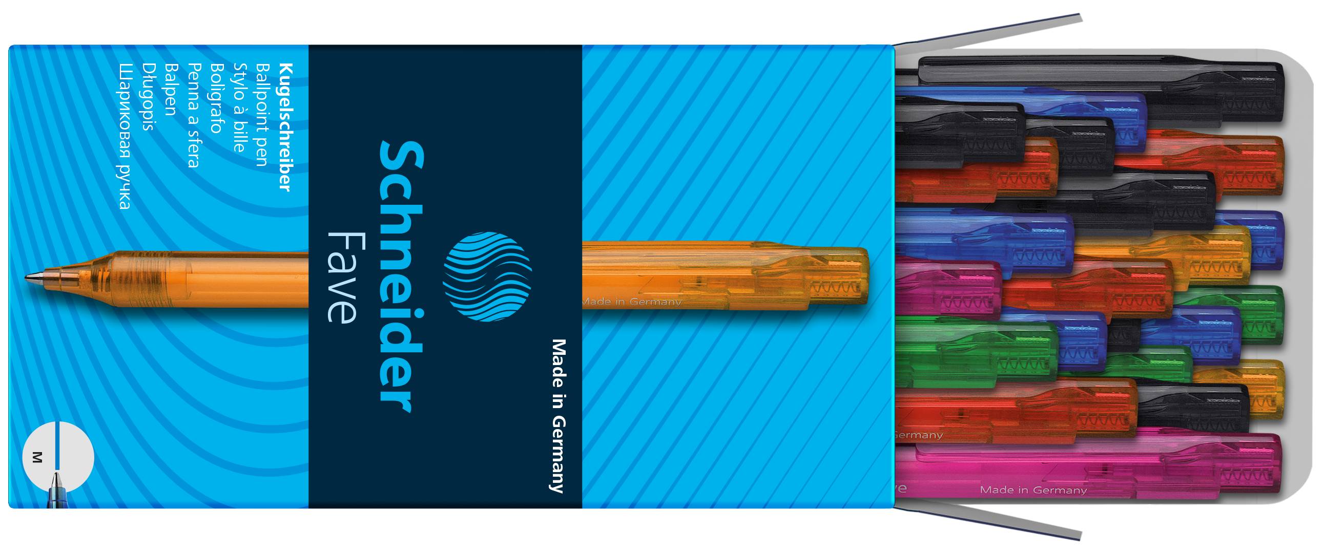 Kugelschreiber Fave - blau-3