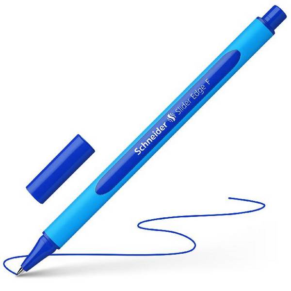 Kugelschreiber Slider Edge F blau