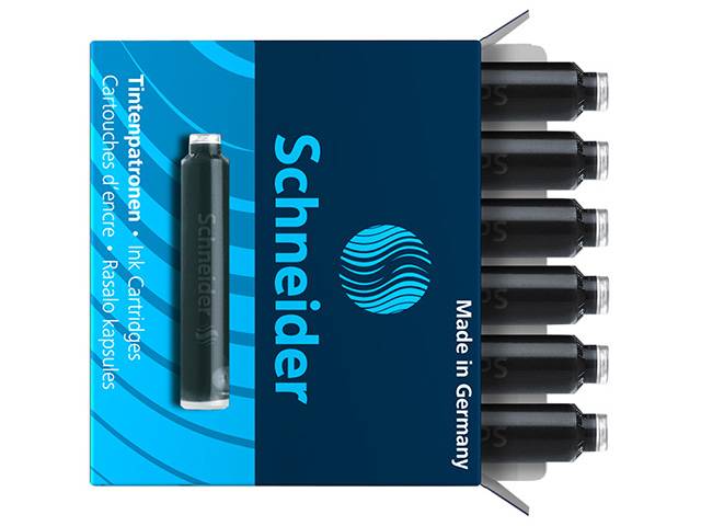 Tintenpatrone VE=6 Stück schwarz