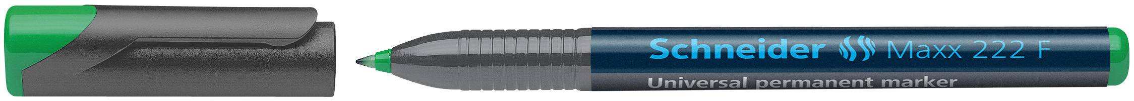 Universalmarker Maxx 222 F grün, permanent, Strichstärke 0,7mm-1