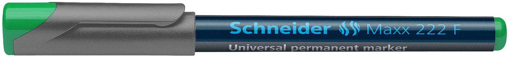 Universalmarker Maxx 222 F grün, permanent, Strichstärke 0,7mm-3