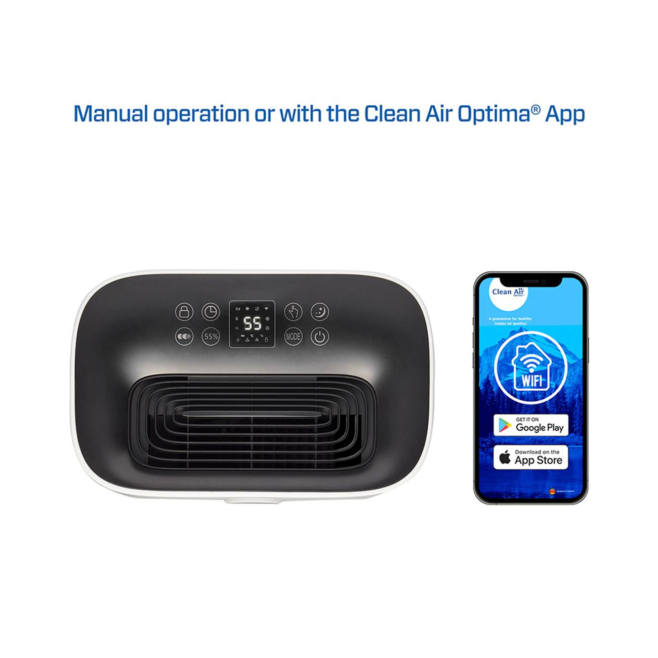 Luftentfeuchter und Luftreiniger - Clean Air Optima CA-707 SMART- Geeignet bis 70m²/175m³-4