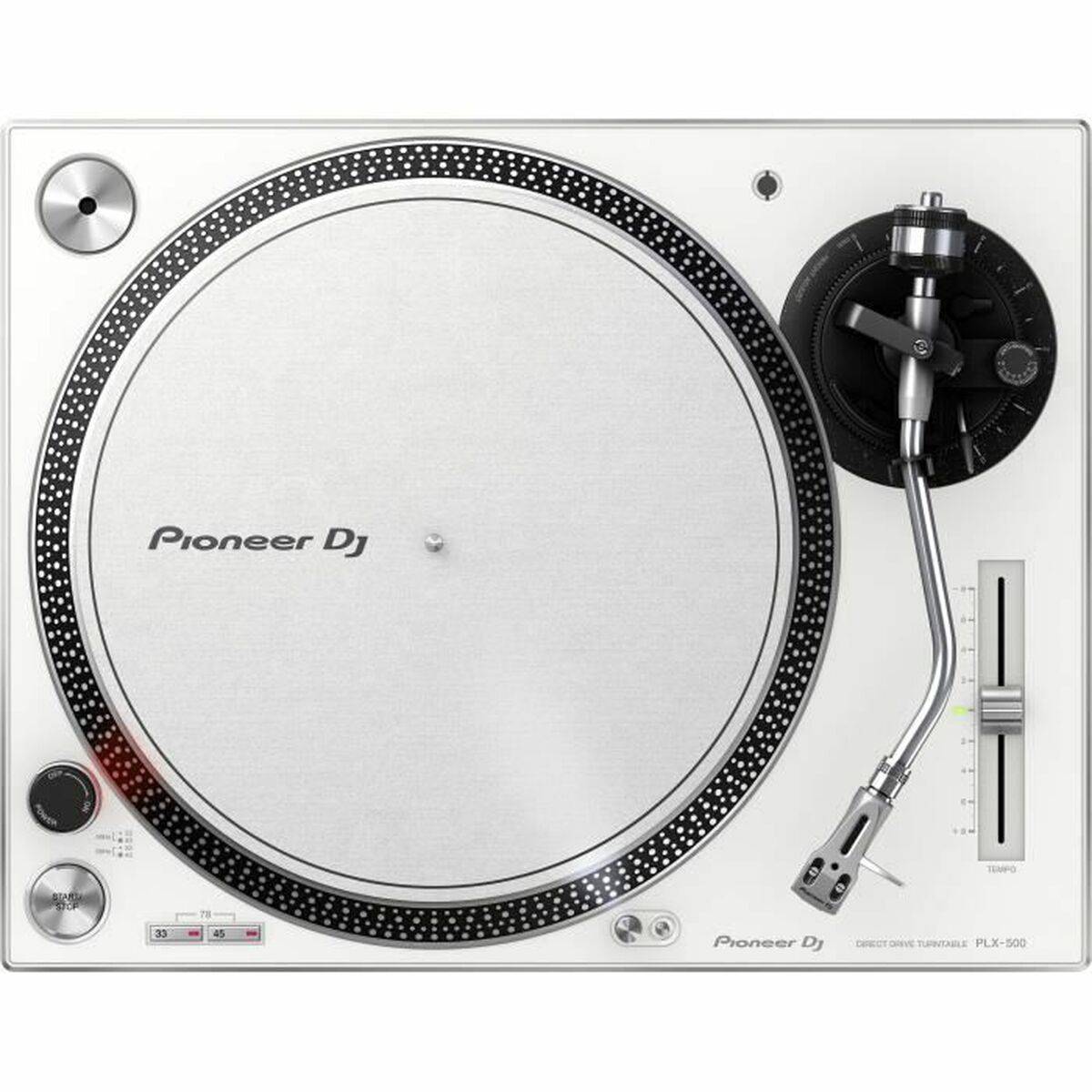 Pioneer PLX-500 Turntable White-2