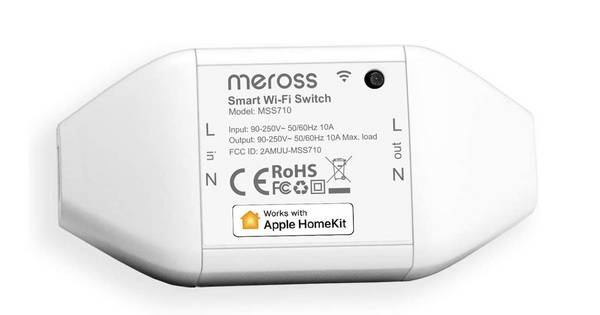WiFi Smart Switch Meross MSS710HK (HomeKit)